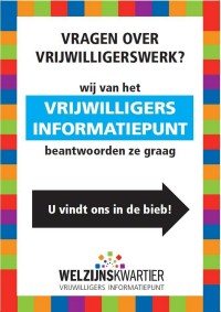 Bekijk details van Wekelijkse informatiemiddag over vrijwilligerswerk in Bibliotheek Hoornes/Rijnsoever